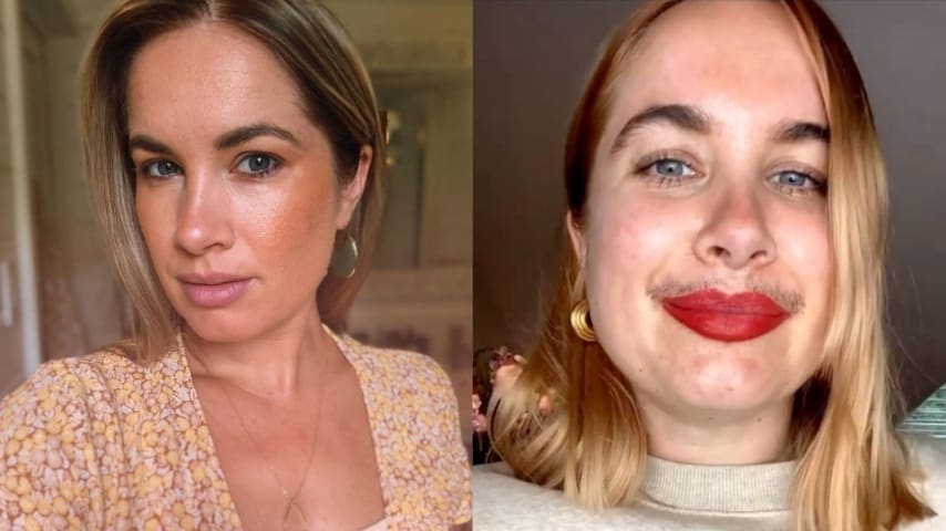 Influencer deja crecer su bigote como símbolo de amor propio