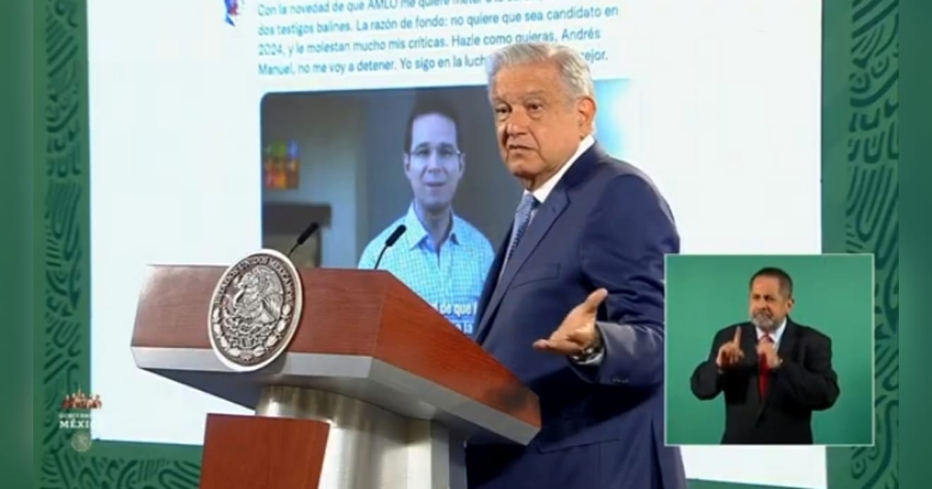 “Eso es mentira, es falso”: AMLO niega que haya una persecución contra Ricardo Anaya