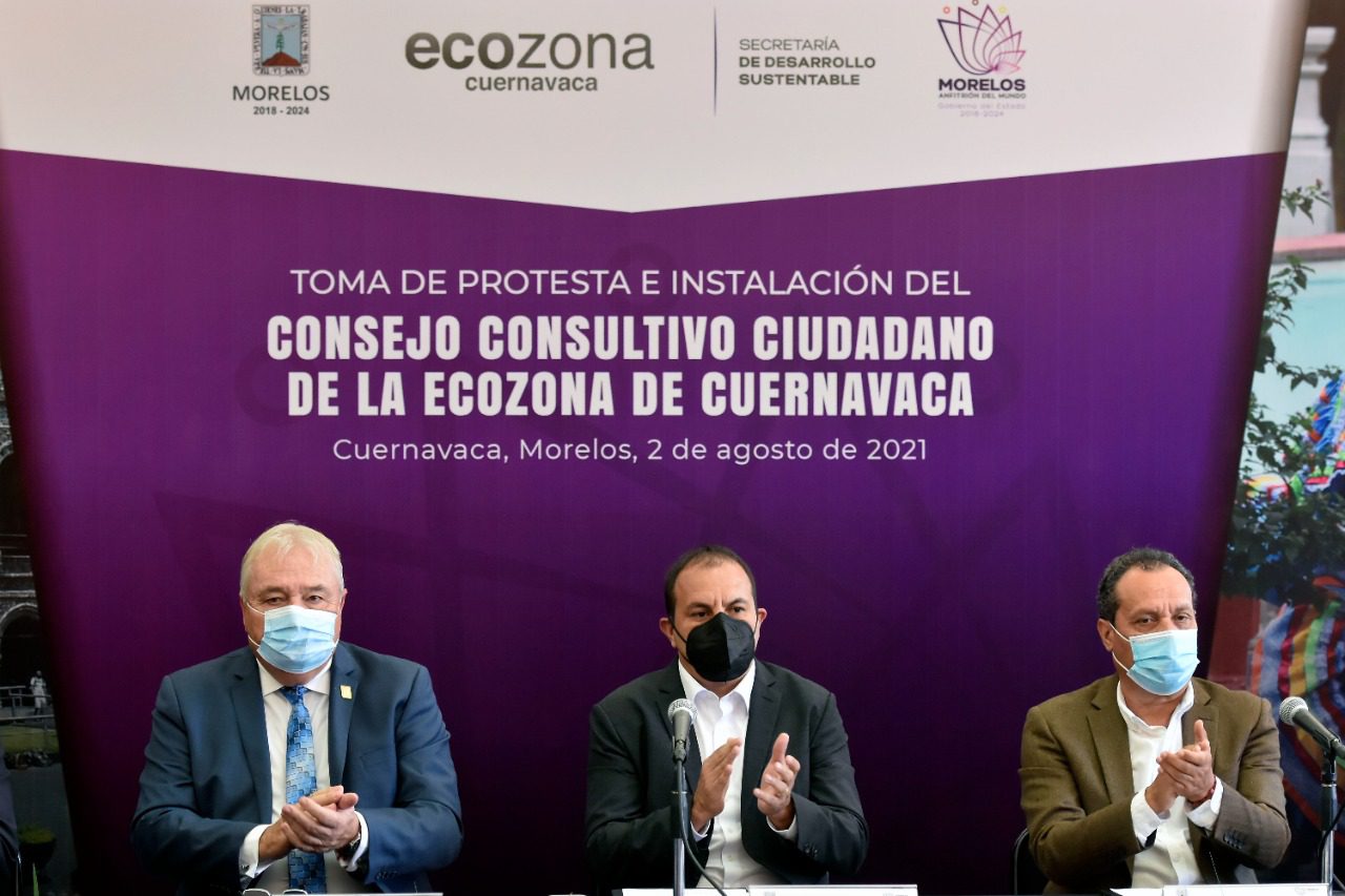 Instalan el Consejo Consultivo de la Ecozona de Cuernavaca