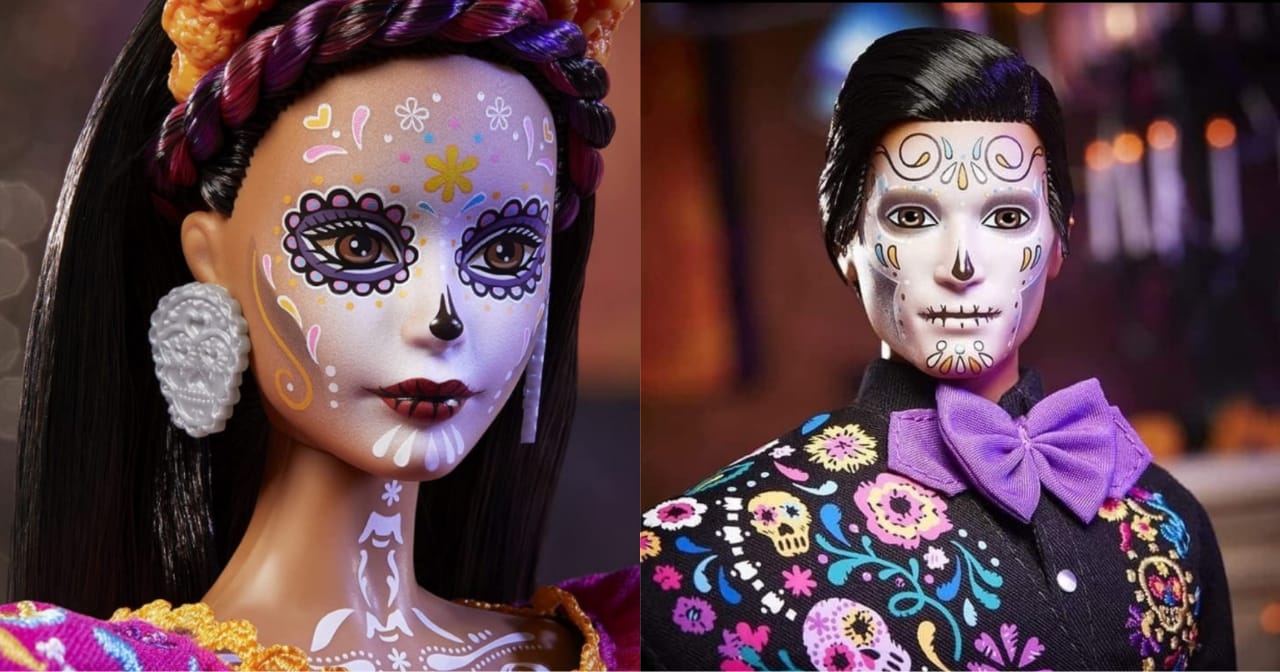 Matel lanza Barbie y Ken “Dia de Muertos 2021”