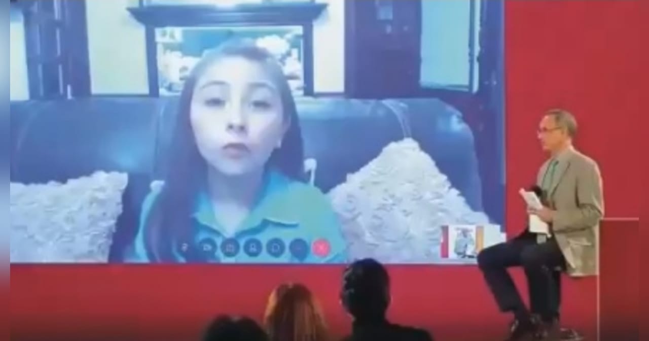 Niegan vacuna a Zulma la niña con DIABETES que participó con Gatell en una conferencia