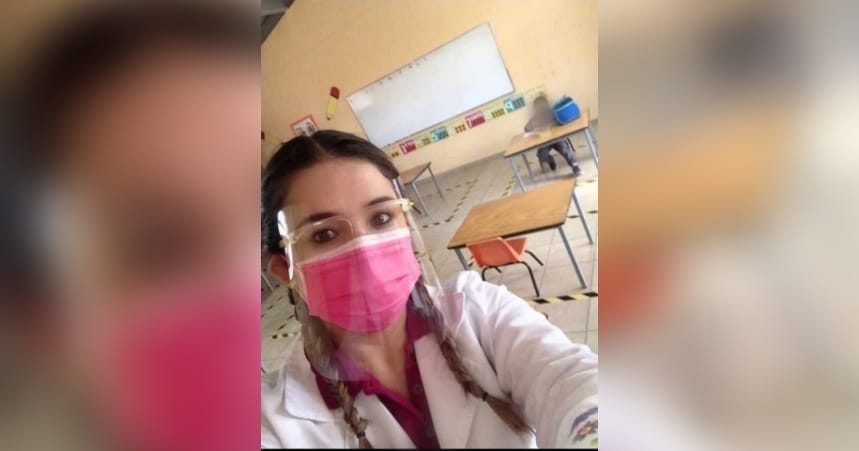 Profesora se burla del único alumno que regresó a clases presenciales