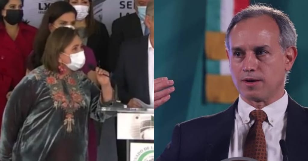 “ES UN PEND*JO” Senadora Xóchitl Gálvez se lanza contra López-Gatell