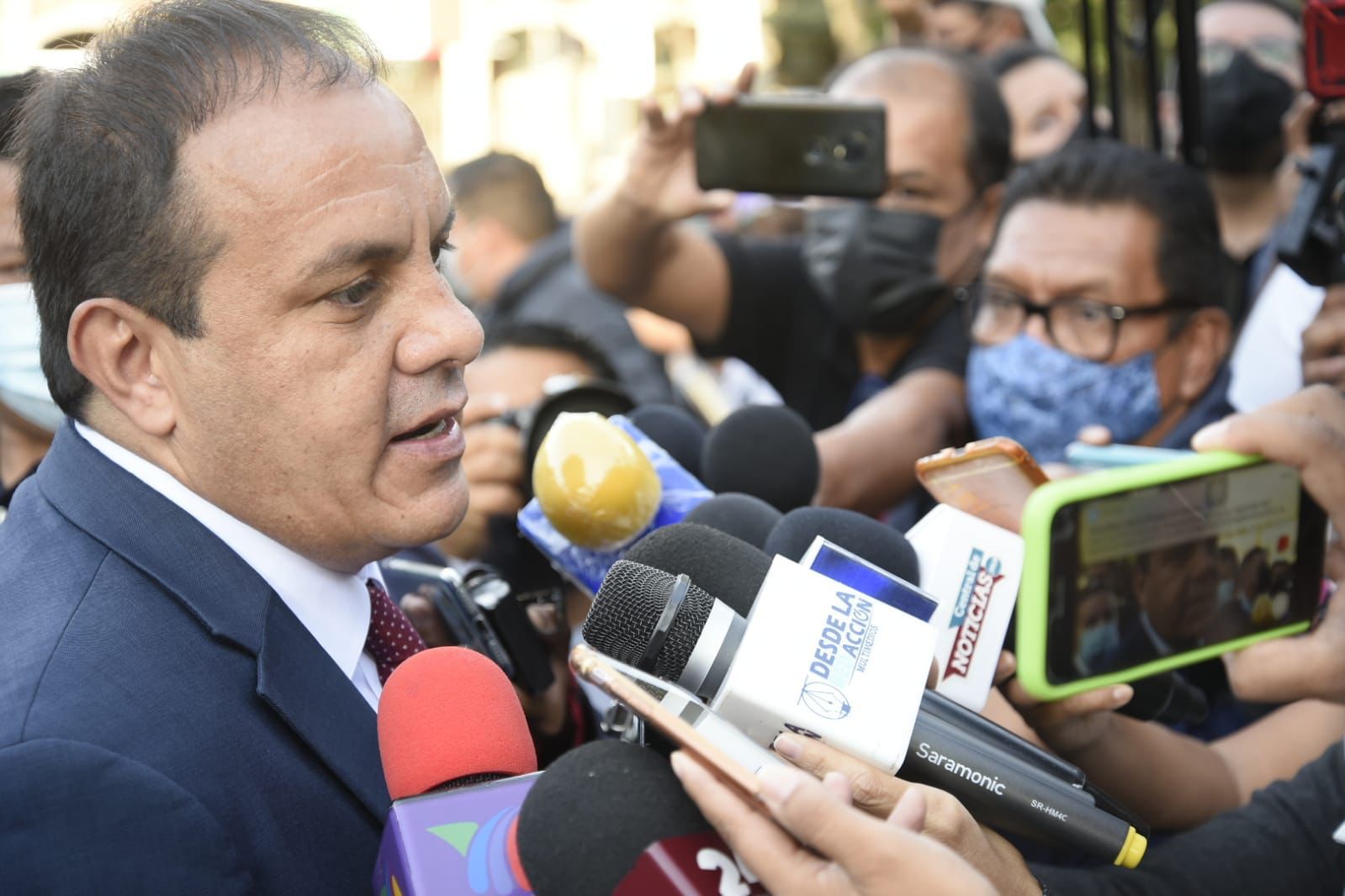 Desmiente Cuauhtémoc Blanco señalamientos por lavado de dinero