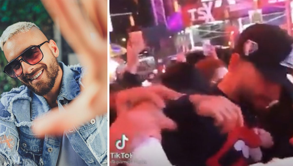 “Hay cosas que se pasan de la línea” Maluma golpea a un fan en Nueva York