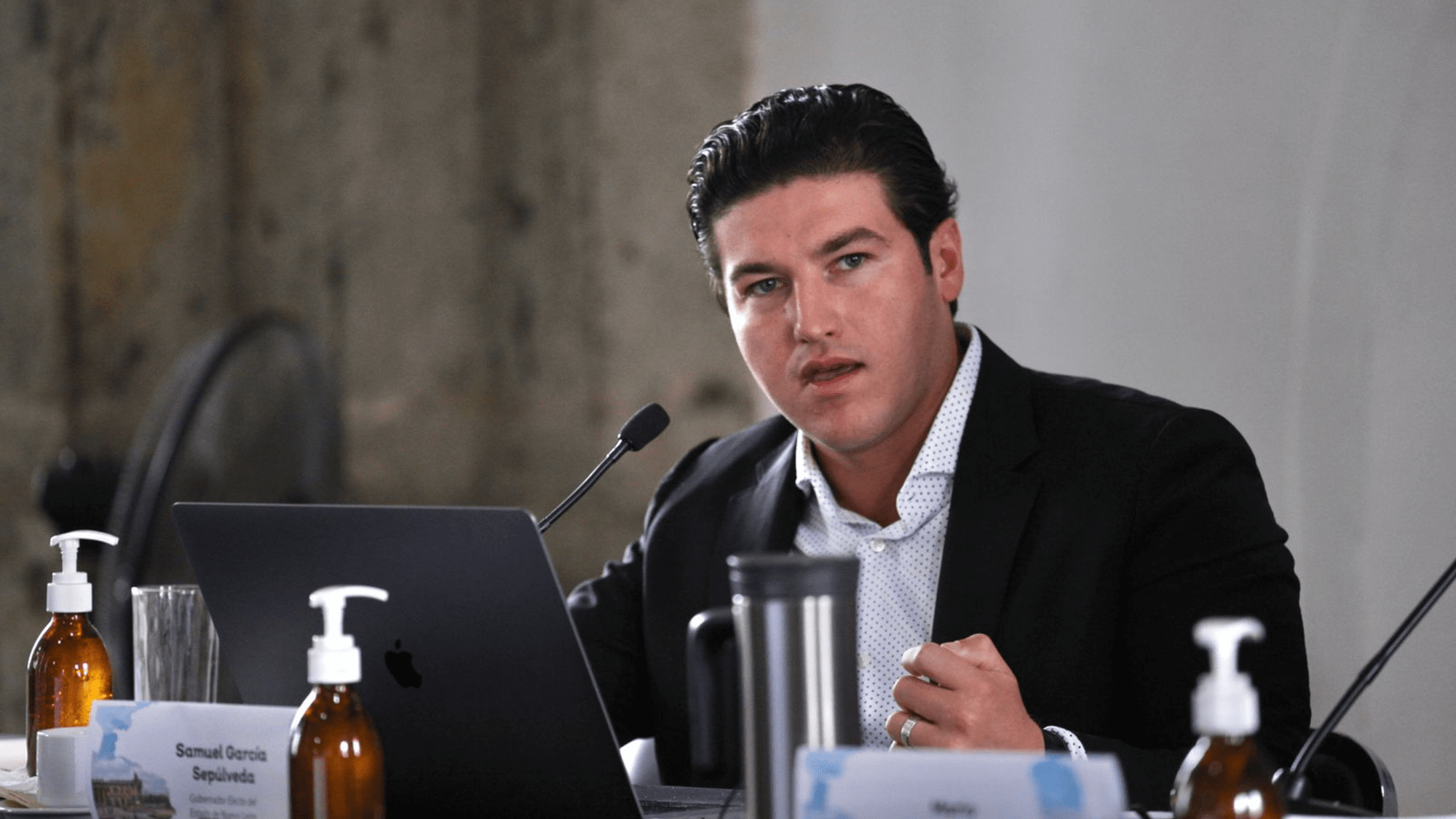 Samuel García donará su sueldo como gobernador de Nuevo León