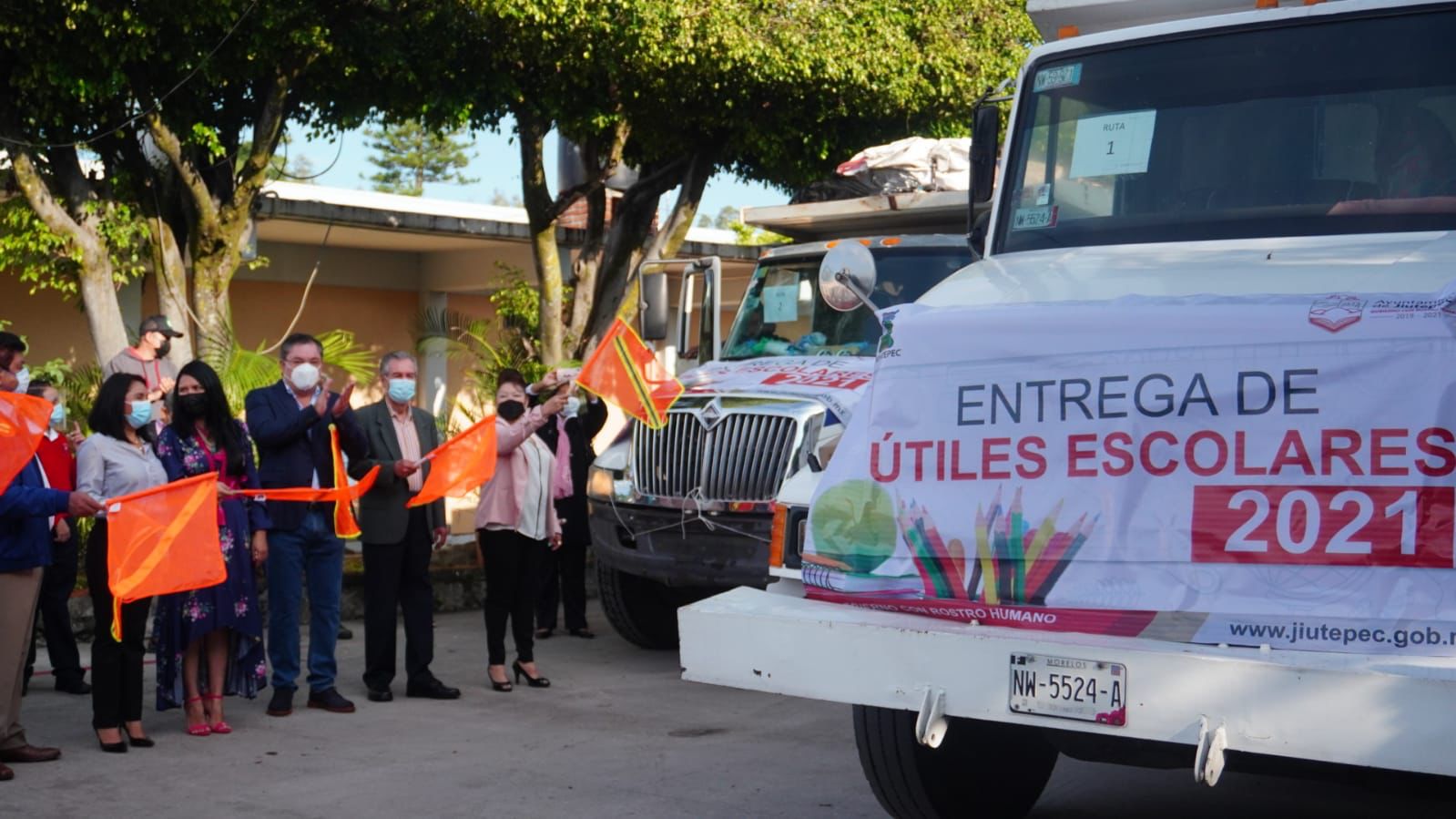 Inicia entrega de 32 mil paquetes de útiles escolares en Jiutepec