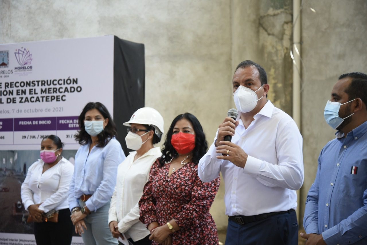 Ratifican compromiso de reconstrucción del Mercado de Zacatepec