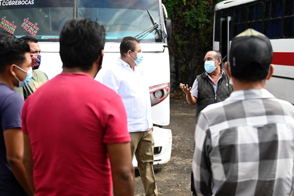 Destacan acciones para ordenar el transporte público y privado en Morells