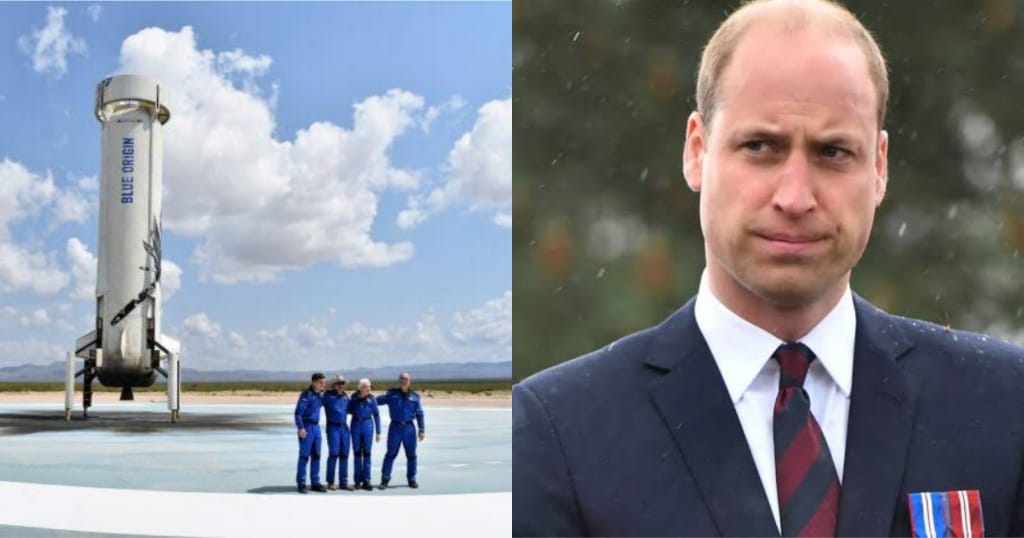 “Deberían arreglar este planeta, no buscar otro”: Príncipe William critica turismo espacial