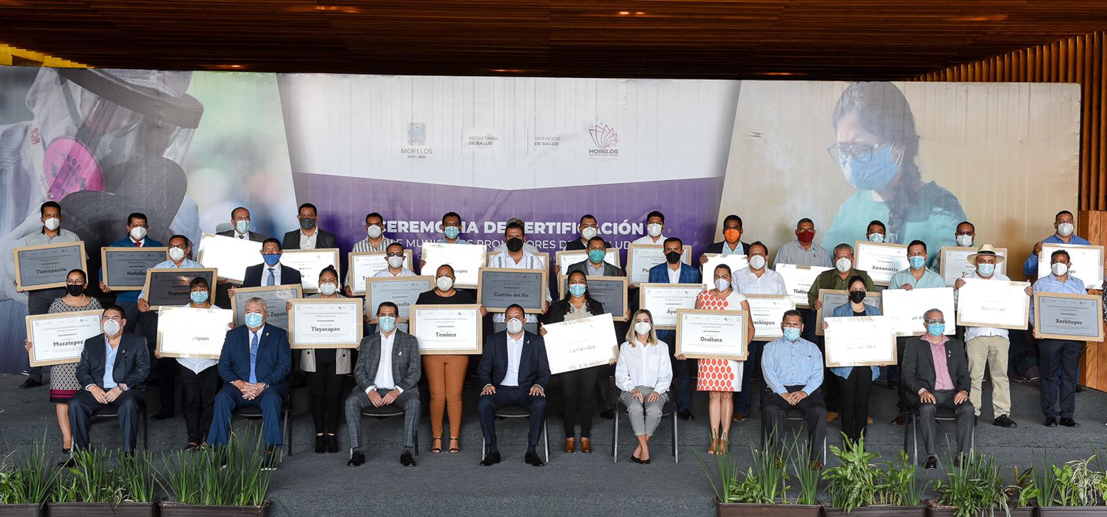 Certifican a municipios de Morelos como promotores de la salud