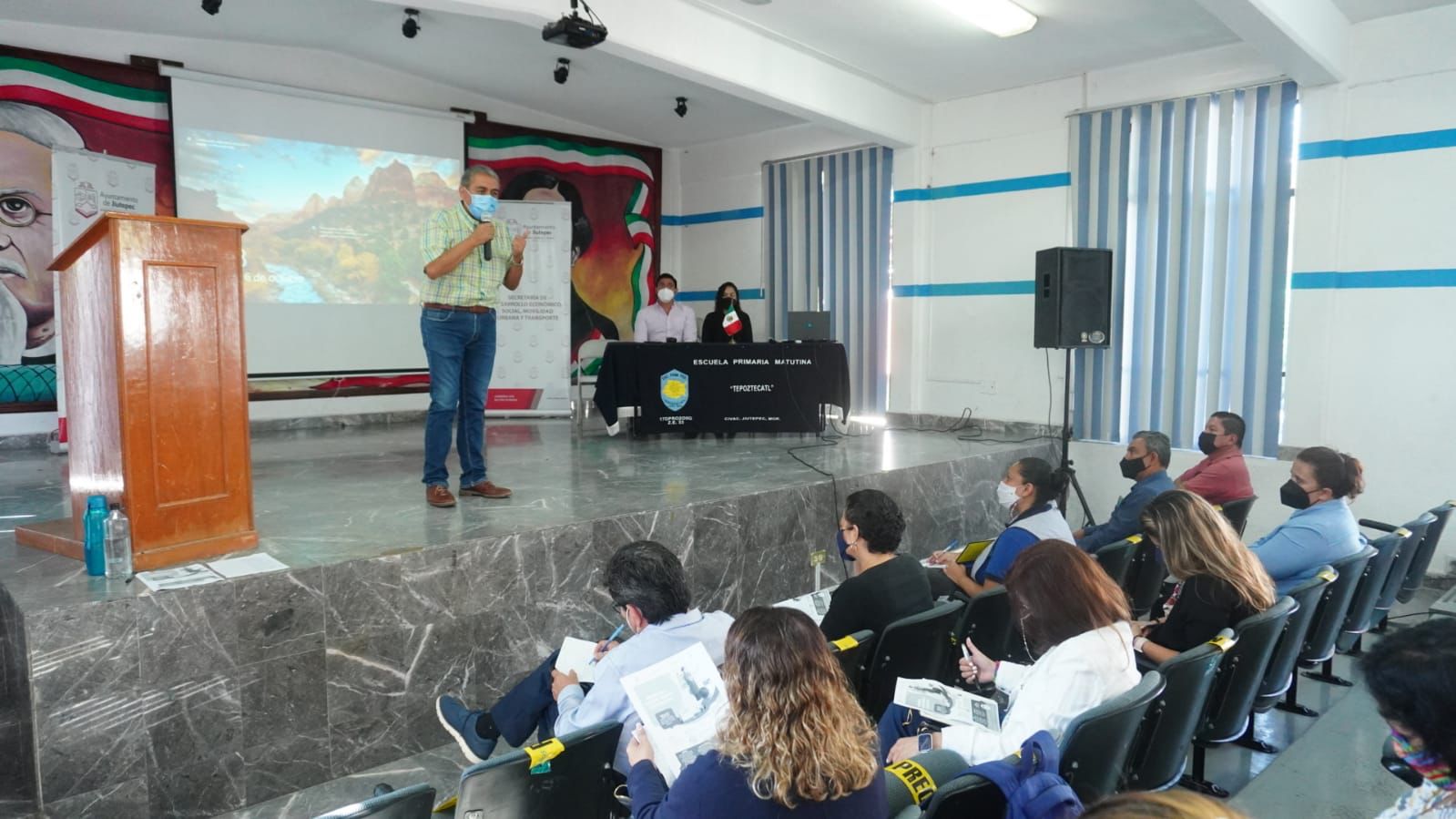 Socializan apoyos a escuelas privadas en Jiutepec