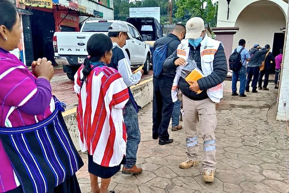 ¡No creen en el virus! Habitantes de Chiapas se niegan a vacunarse contra el COVID-19