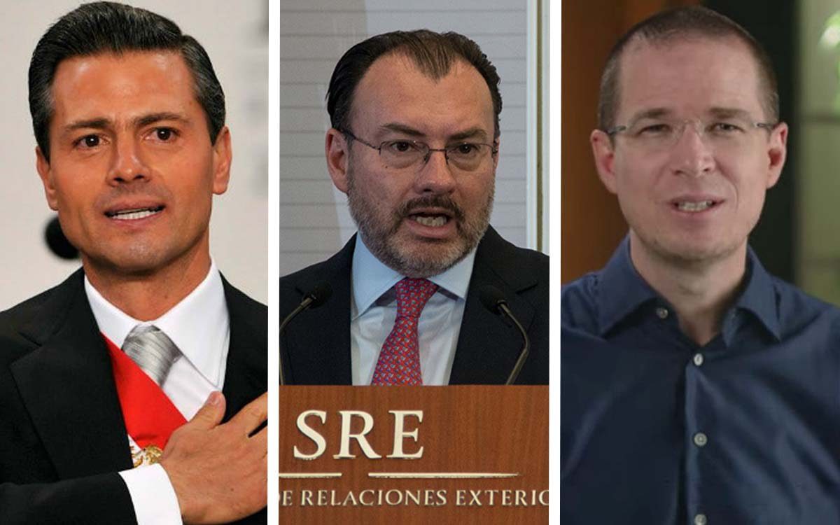 FGR acusará a Peña Nieto, Videgaray y Anaya de delincuencia organizada