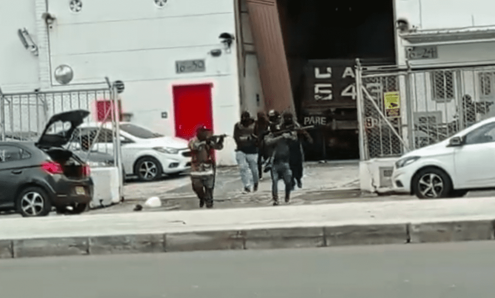 [VIDEO] Frustran robo al estilo de La Casa de Papel en Colombia