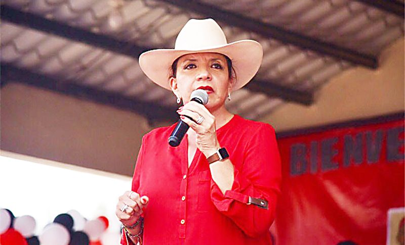 Xiomara Castro se perfila como la primer mujer presidenta de Honduras