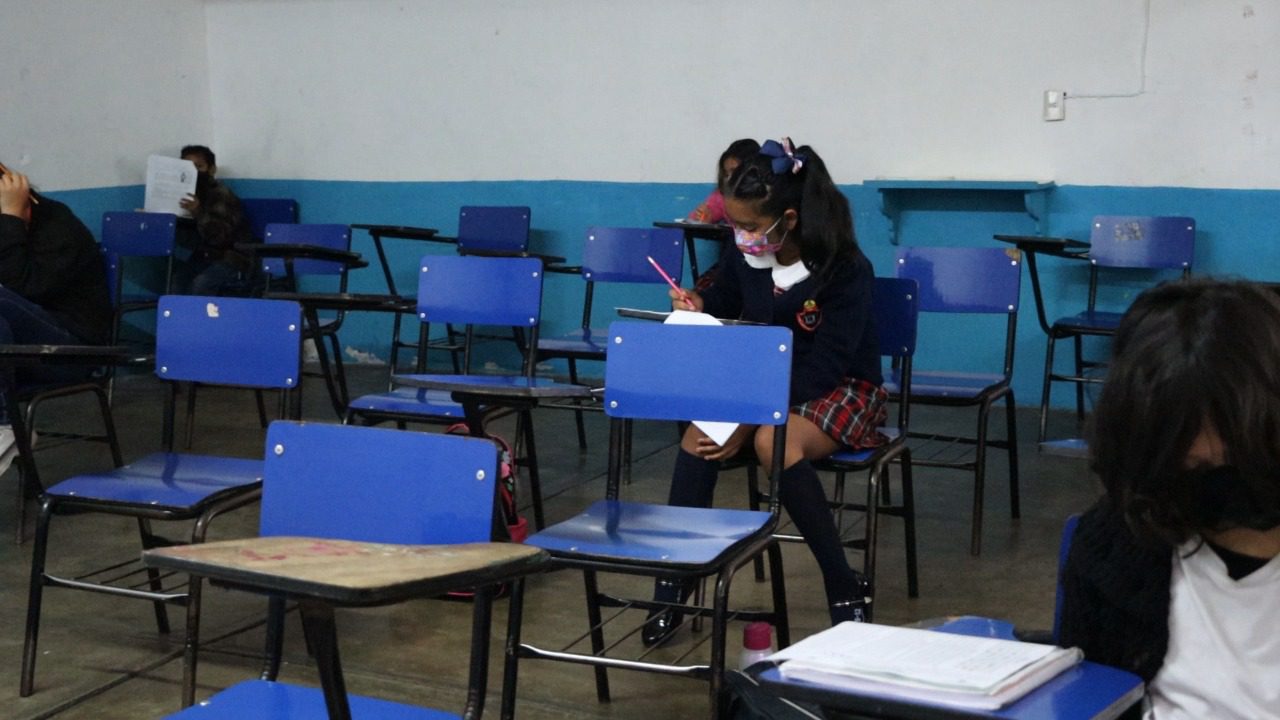 Más escuelas ya acuden a clases presenciales en Morelos