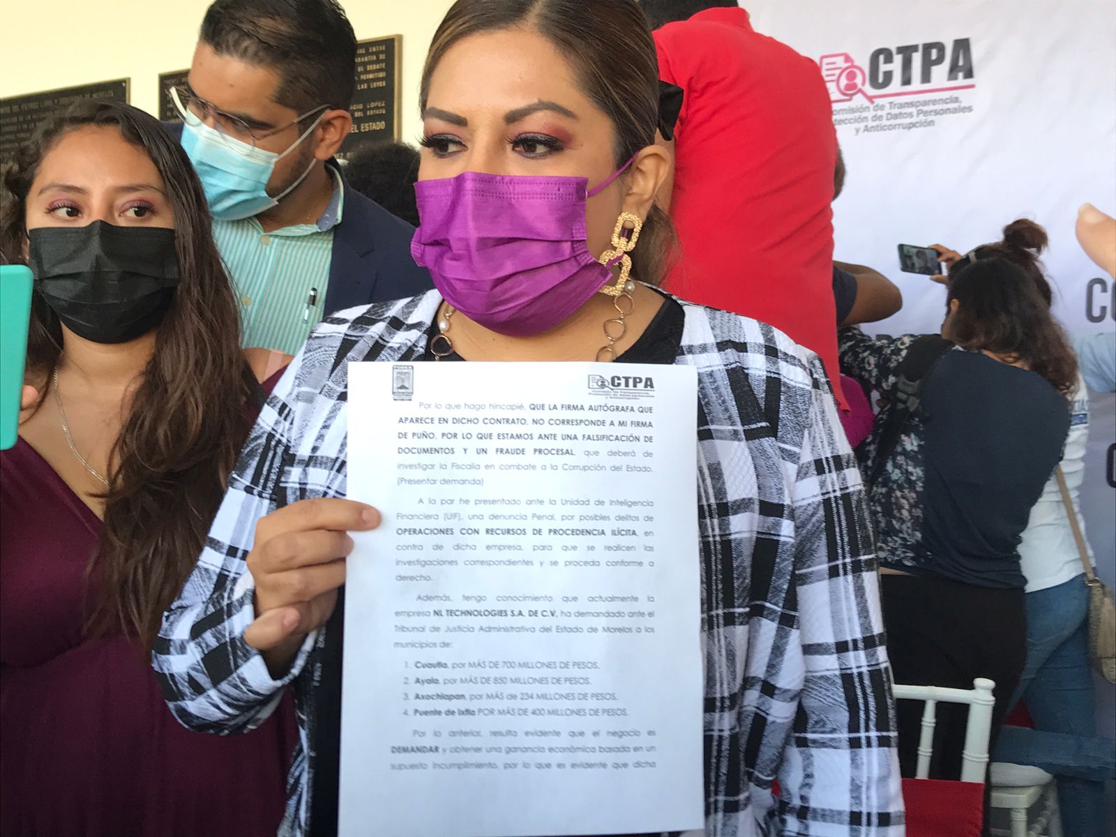 Demanda diputada Paola Cruz a empresa regiomontana por falsificar su firma