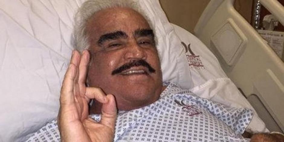Vicente Fernández regresó a terapia intensiva