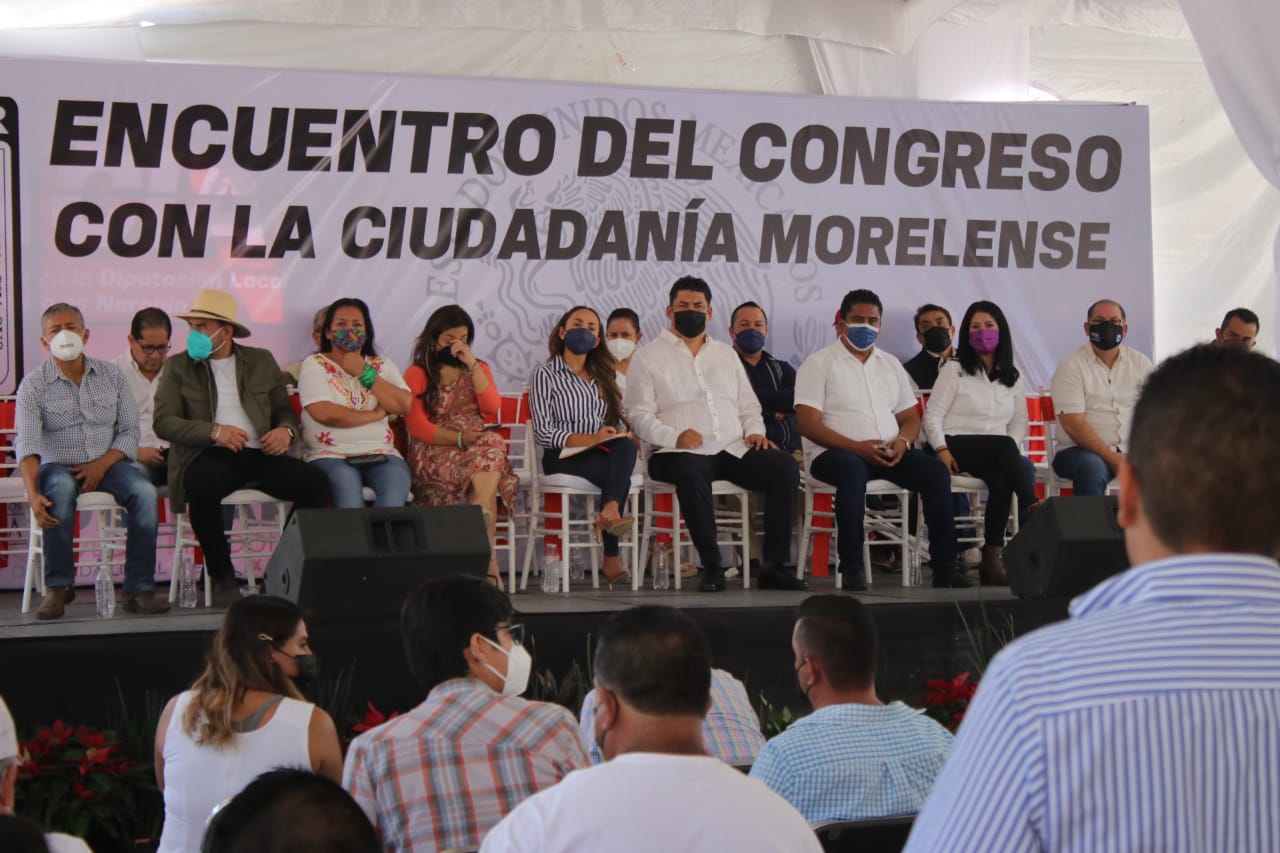 Destacan sesiones del Congreso de Morelos en los municipios