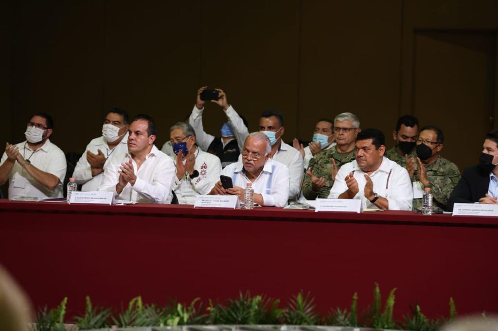 En Conago Cuauhtémoc Blanco Bravo reafirma trabajo coordinador con la Federación