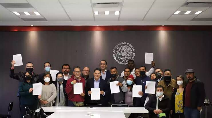 Acuerda SEGOB atender las demandas de la caravana migrante en CDMX
