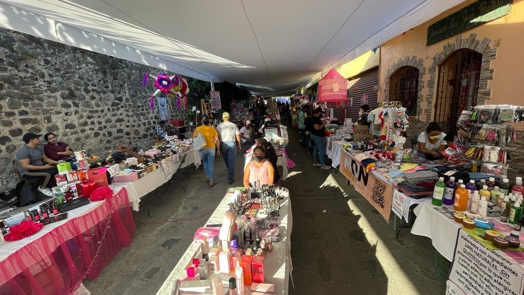 Realizan primera Expo Venta ReactiVamos Yecapixtla 2021
