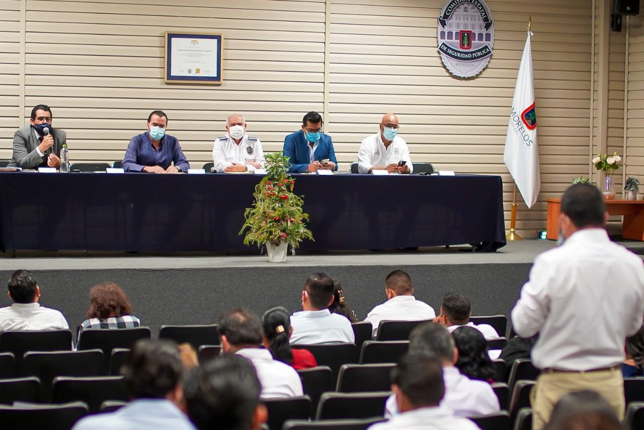 Presentan a alcaldes Mando Coordinado de la Policía Morelos