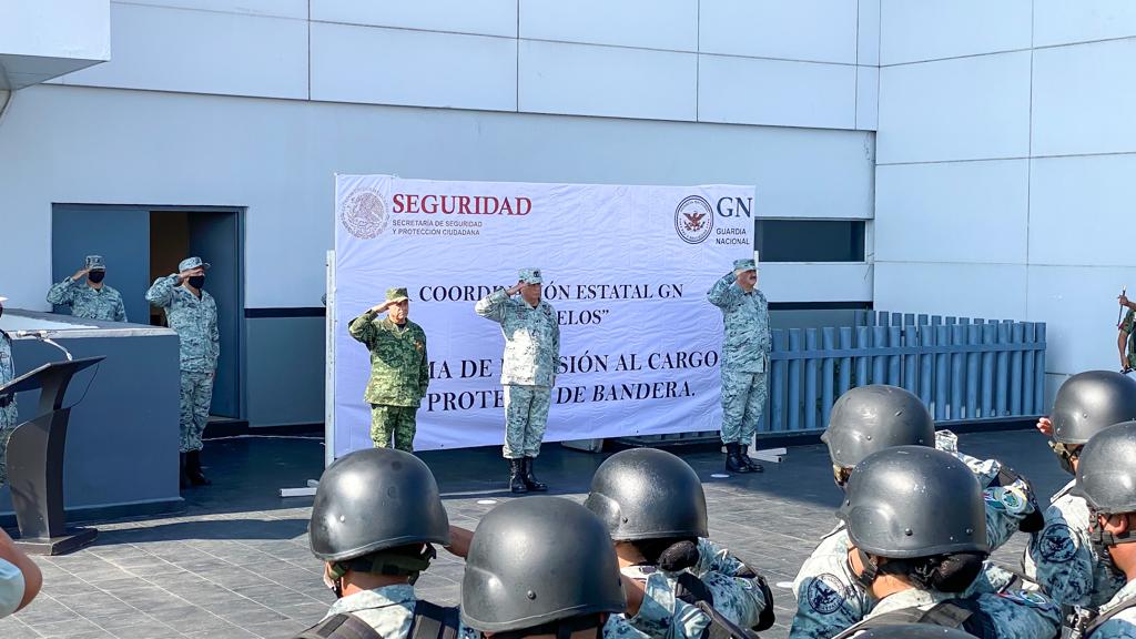 Presentan al nuevo coordinador de la Guardia Nacional en Morelos