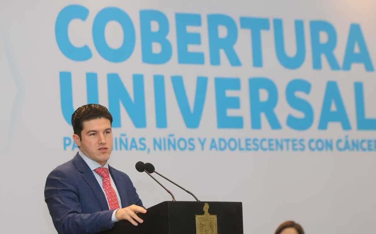Anuncia Samuel García atención universal a la niñez con cáncer