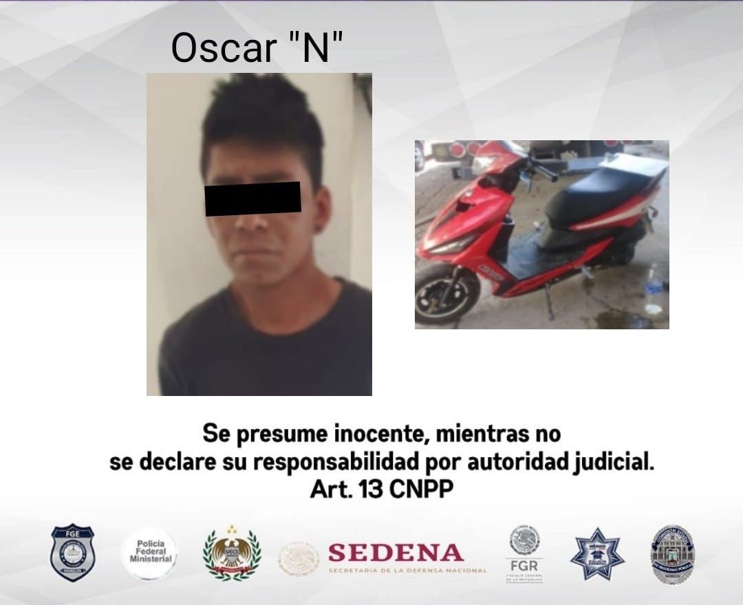 Le puso gasolina la motocicleta que le robaron hace un mes
