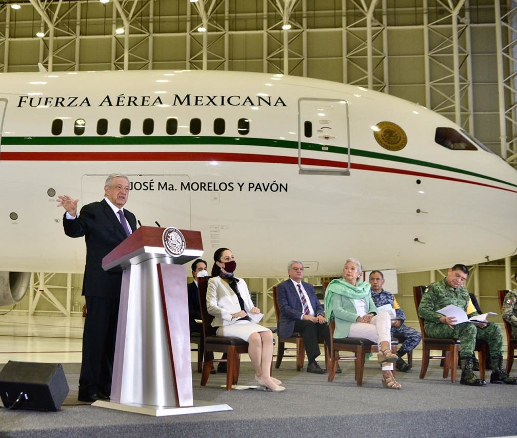 Buscan intercambiar avión presidencial por helicópteros para combatir incendios