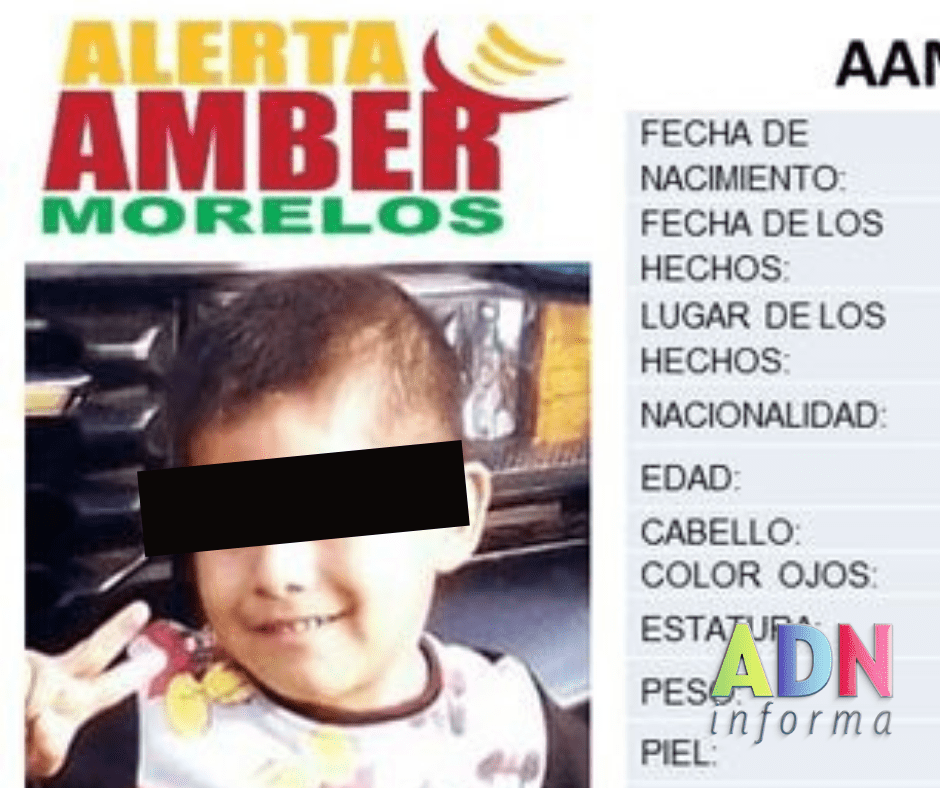 Hallan S1N V1DA a niño de 6 años reportado desaparecido en Morelos