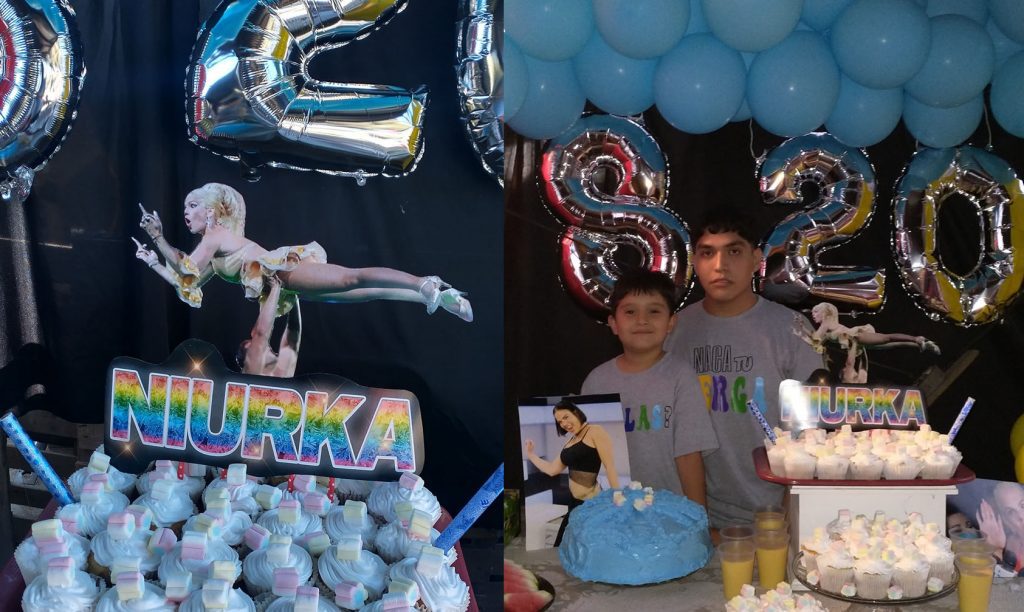 Hermanos celebran cumpleaños con temática de Niurka