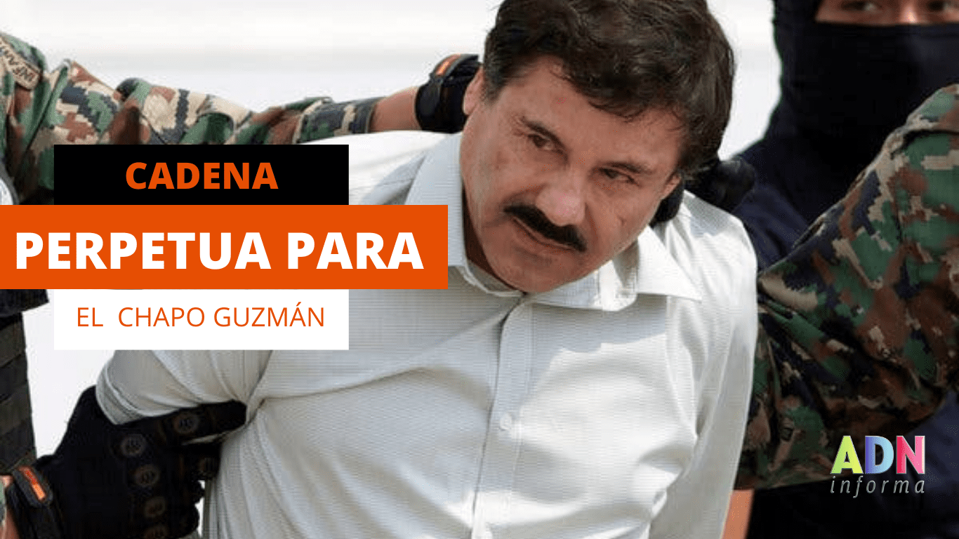 Confirma EEUU cadena perpetua para El Chapo Guzmán