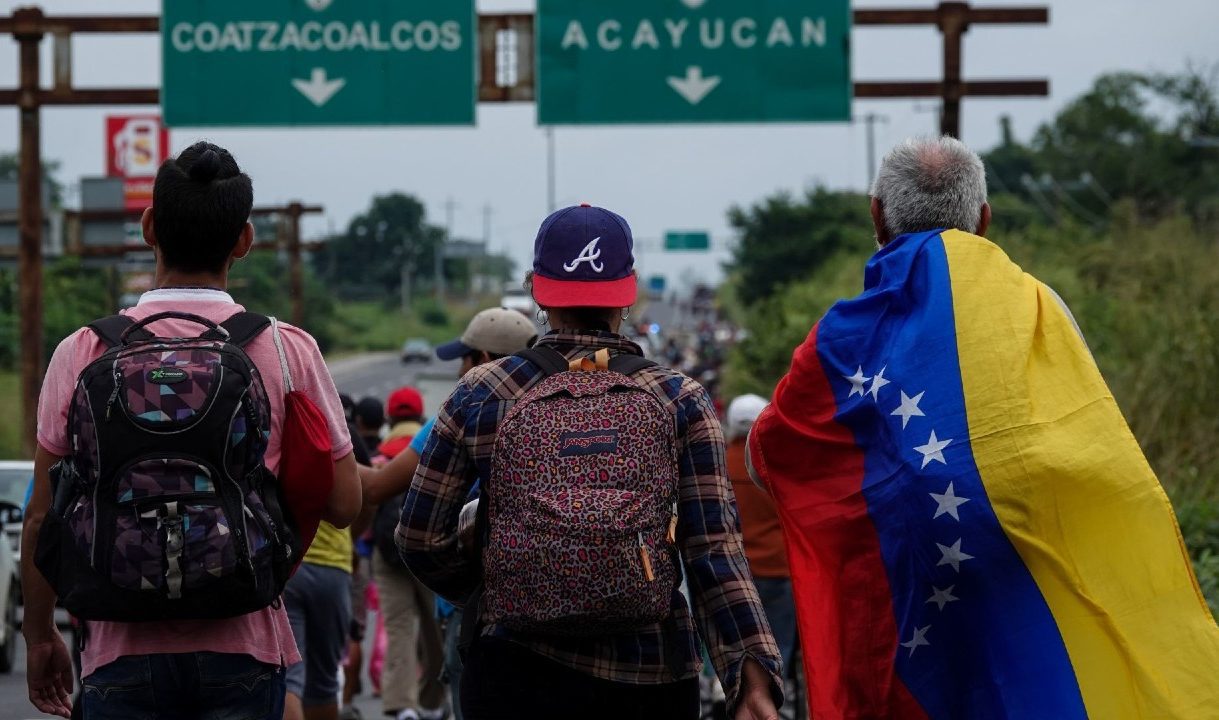 México solicitará visa a migrantes venezolanos a partir del 21 de enero