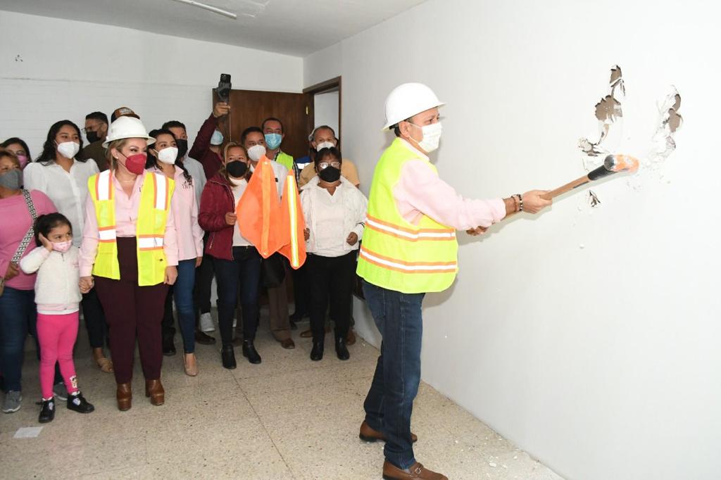 Inician rmodelación de estancia infantil “Eva Sámano” en Cuautla