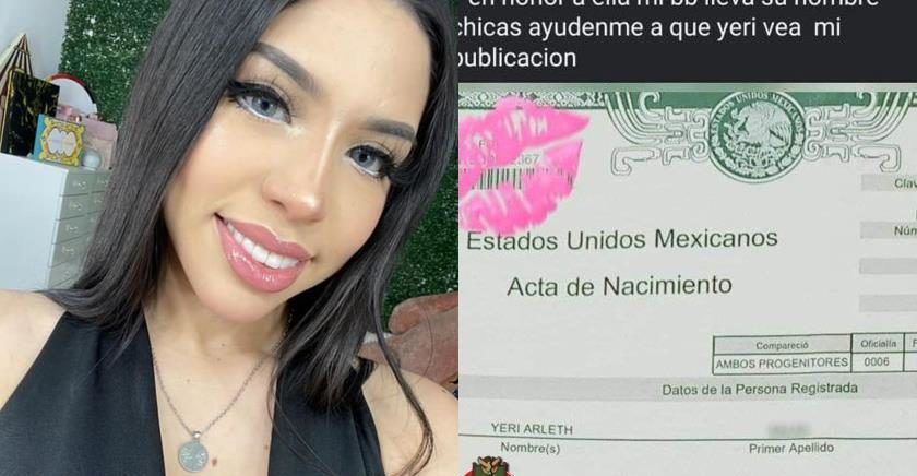 Fan registra a su hija como Yeri MUA