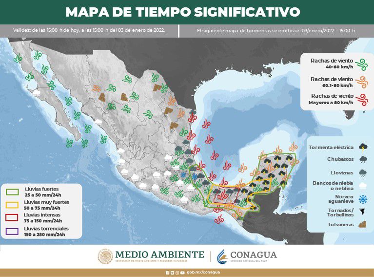 Pronostican LLUVIAS para esta semana en Morelos