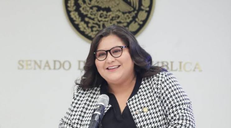 [VIDEO] ¡Se cayó! secretaria general de Morena tras pedir apoyo a la Reforma Eléctrica