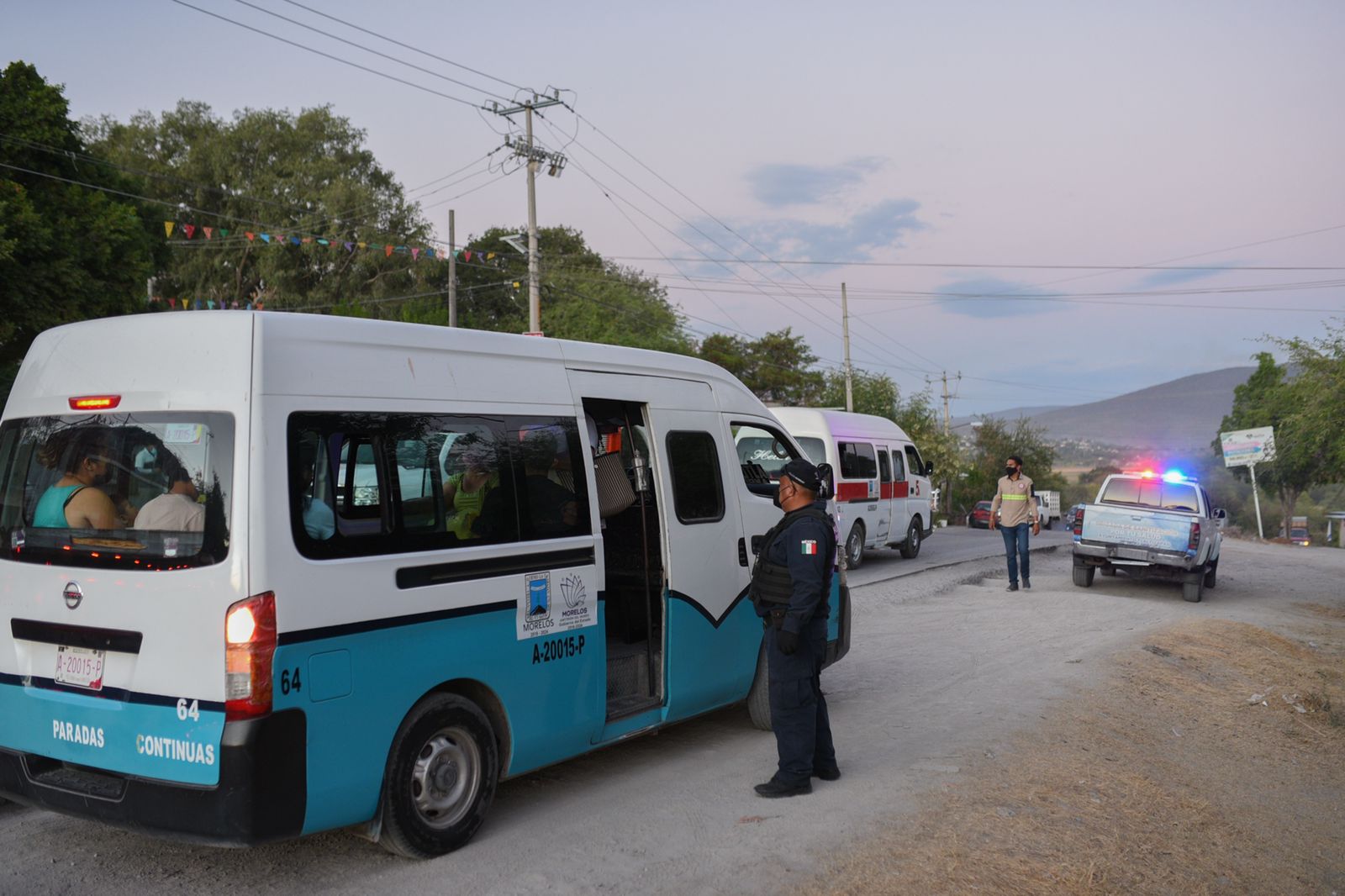 Vigilan protocolos de salud en el transporte de Tlaltizapán