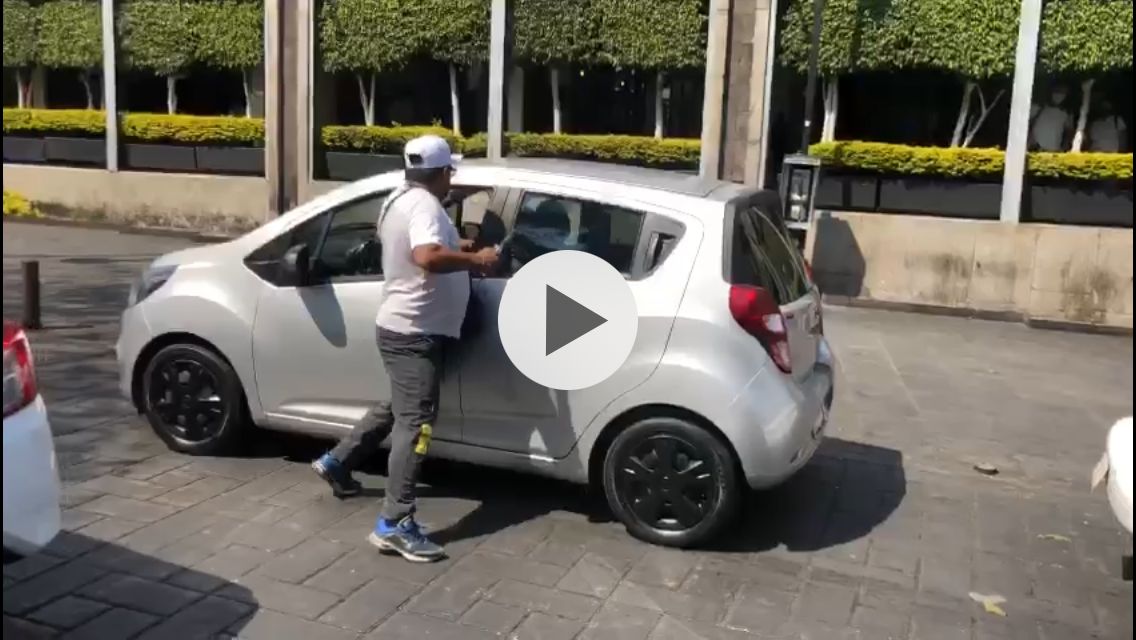[VIDEO] Castigarán a taxista que atacó con cuchillo a otro conductor