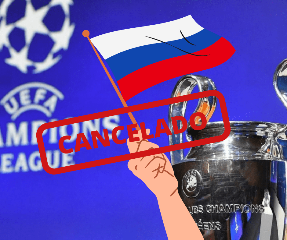 Cancelan la final de Champions League y la Fórmula 1 en Rusia