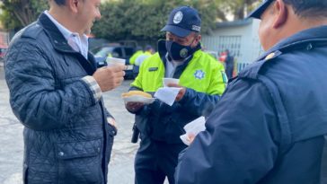 Convive alcalde de Cuautla con elementos de seguridad pública y vialidad
