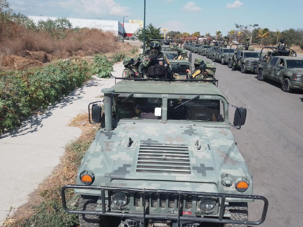 Militares llegan a Colima para frenar la violencia entre grupos del crimen organizado