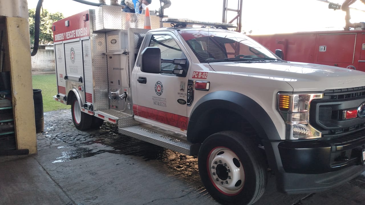 Atiende Bomberos de Cuautla dos auxilios