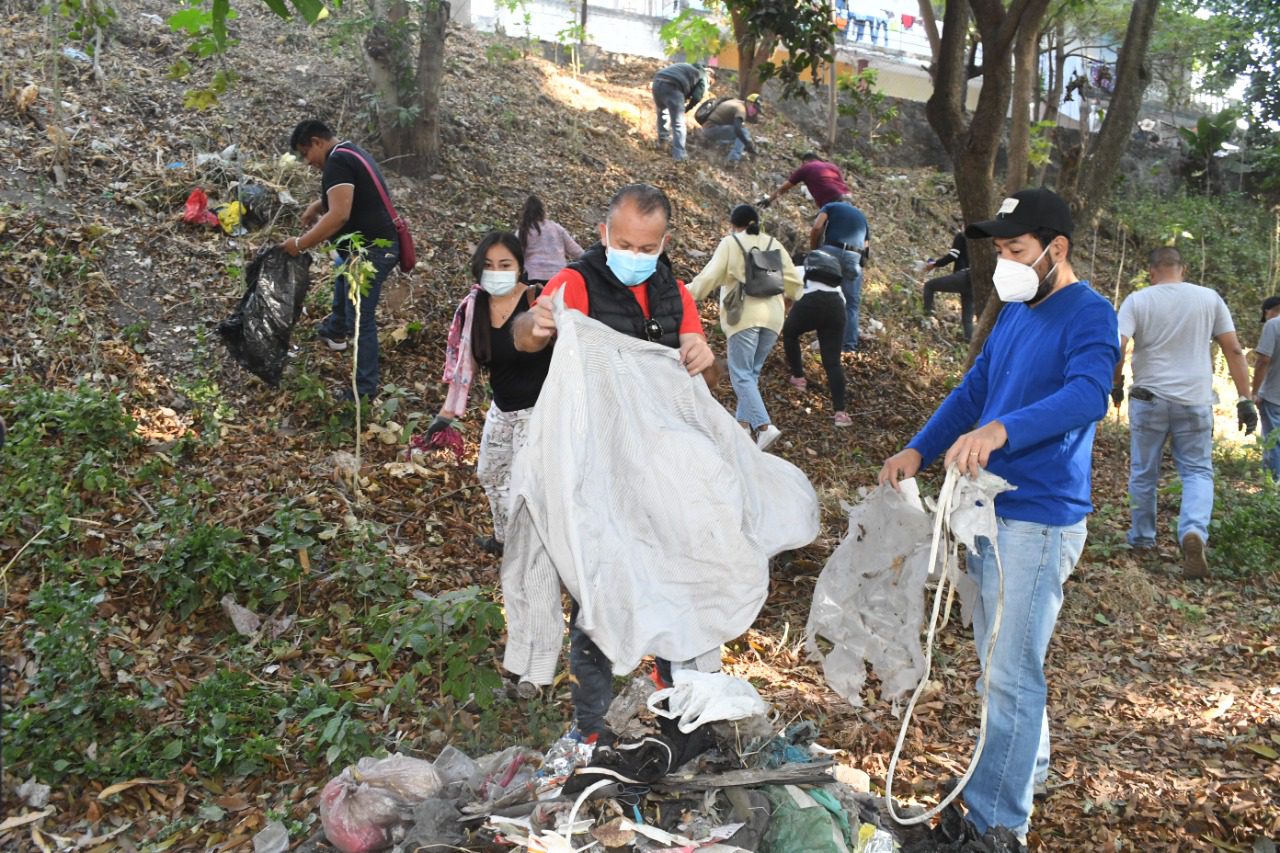 Rescatan sendero ecológico y humedales en Cuautla