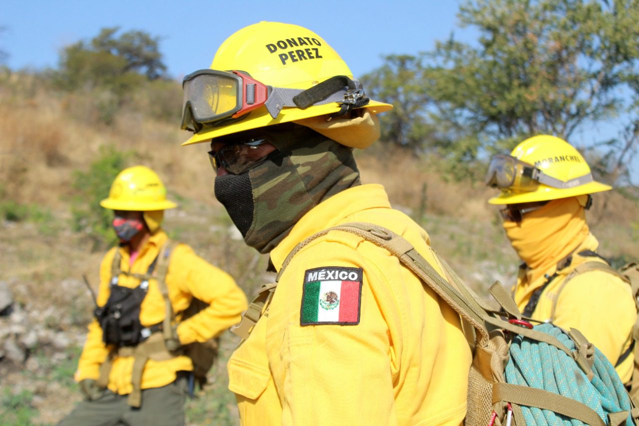 Se prepara equipo para la temporada de incendios en Morelos