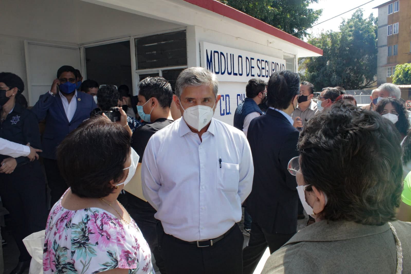 Rehabilitan módulo de seguridad de CD Chapultepec, Cuernavaca