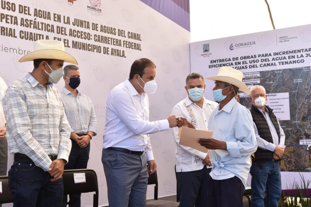 Destacan la modernización de sistemas de riego en Morelos